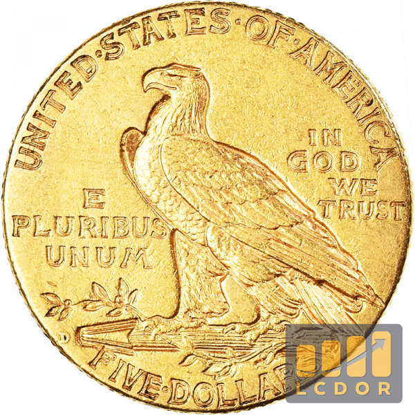 5 Dollars Or Indien – Image 2