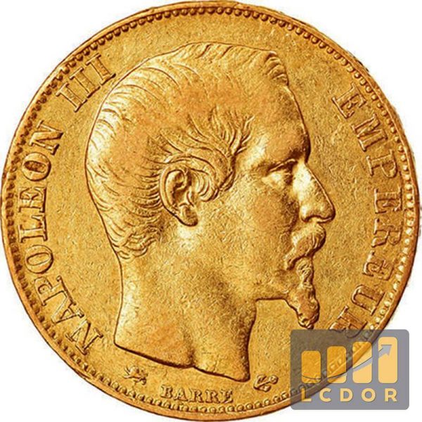 20 Francs Or Napoléon III – Image 2
