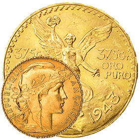 Achat de pièces d'or - Investir dans l'or physique